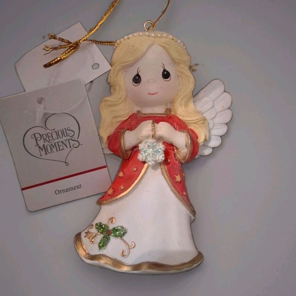 Precious Moments Angel Christmas Porcelain Hanging Ornament 2020 211020